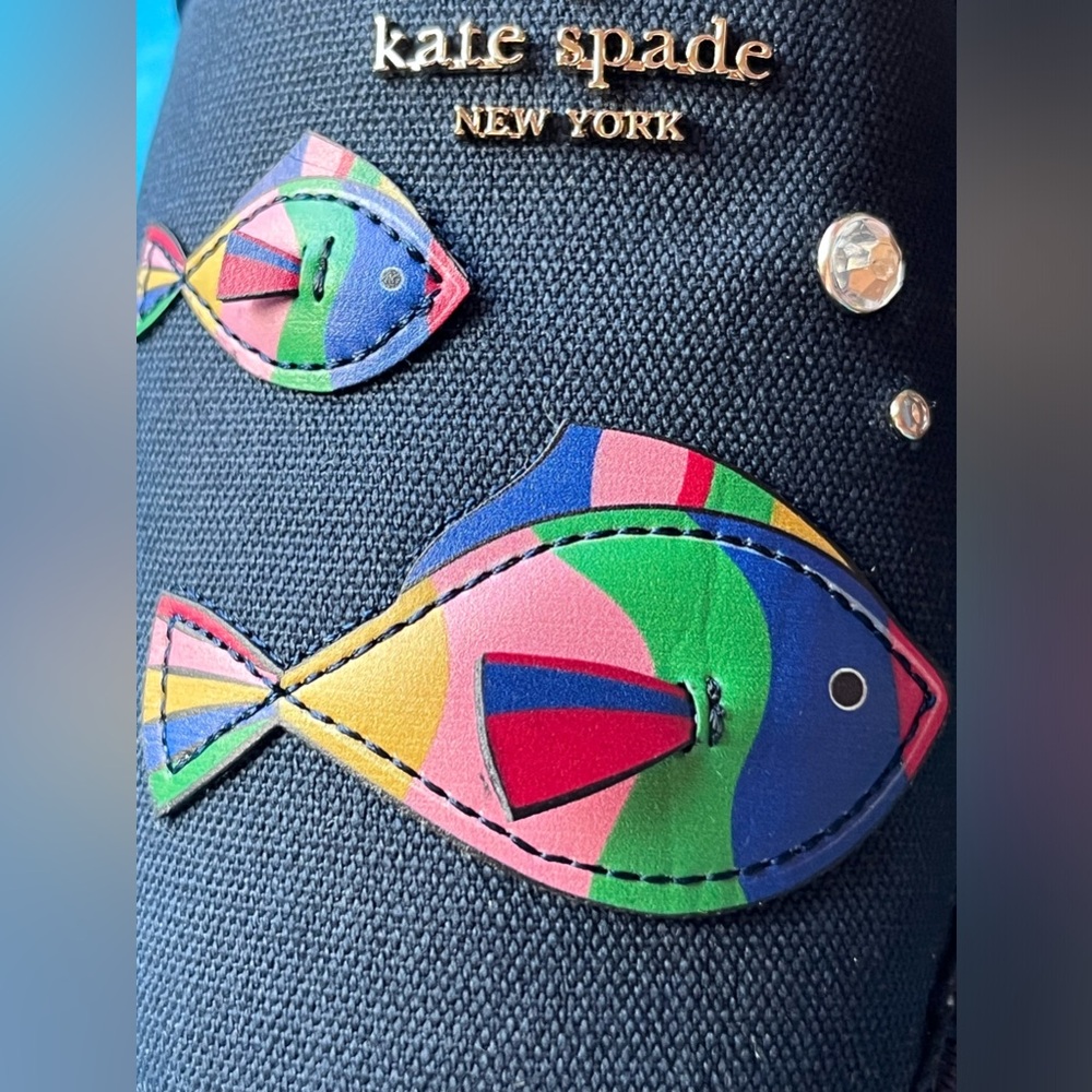 🐠 KATE SPADE AQUA FISH ESPADRILLES 🐠 NWT 🐠 - Picture 9 of 16